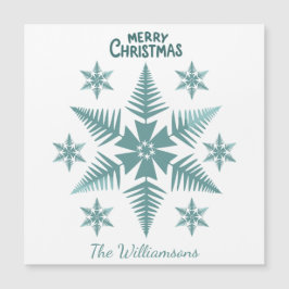 編集可能なスノーフレーク クリスマス/ホリデー