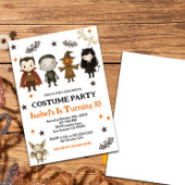 編集可能なスプークタキュラー コスチューム 誕生日 ハロウィン 招待状
