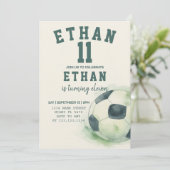 編集可能なスポーツパーティーテンプレート 招待状 (スタンド正面)