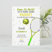 編集可能なスポーツパーティー子供へ招待状または十代 招待状 (スタンド正面)