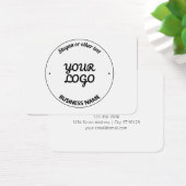 編集可能なスローガンとビジネス名を持つロゴ (デスク)