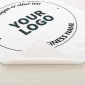 編集可能なスローガンとビジネス名を持つロゴ シェルパブランケット (3/4)