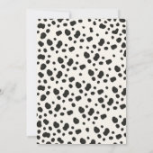 編集可能なハッピー バースデー ホーリー コー 招待状 (裏面)