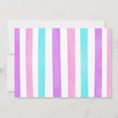 編集可能なバウンス写真招待状 招待状 (裏面)