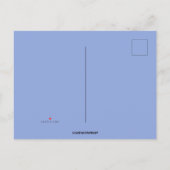 編集可能なパーティーライトの文字列誕生日 インビテーションポストカード (裏面)