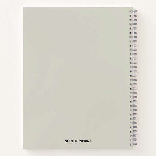 編集可能なピンクのプルメリアの手紙を娘に ノートブック (裏面)