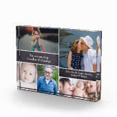 編集可能なファミリーコラージュシャルボード祖父母 フォトブロック (右)