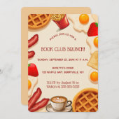 編集可能なブランチ 招待状 (正面/裏面)