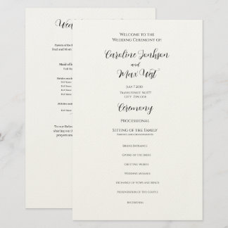 編集可能なプログラムセレモニー 便箋