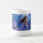 編集可能なマリーナの魔法の人魚ファンタジーマグカップ コーヒーマグカップ (中央)