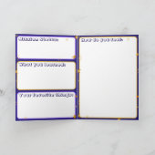 編集可能なラマダンおよびEidアクティビティのミッションカード サンキューカード (内部)