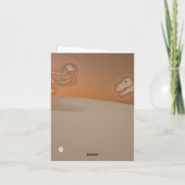 編集可能なリアル恐竜誕生日招待状 招待状 (裏面)