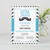 編集可能なリトルマン招待状 招待状 (スタンド正面)