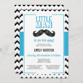 編集可能なリトルマン招待状 招待状 (正面/裏面)