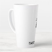 編集可能なレ日本のディ カフェラテマグ (左アングル)