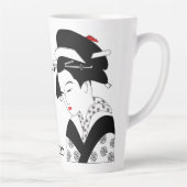 編集可能なレ日本のディ カフェラテマグ (右)