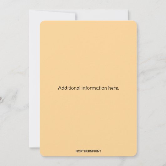 編集可能なロマンチックなバラと赤いハート 招待状 (裏面)