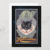 編集可能なヴィンテージハロウィン面白カード シーズンカード (正面/裏面)