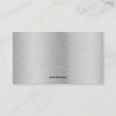 編集可能な世界指紋私立探偵 名刺 (裏面)