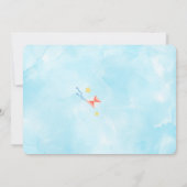 編集可能な交通機関の誕生日パーティー写真 招待状 (裏面)