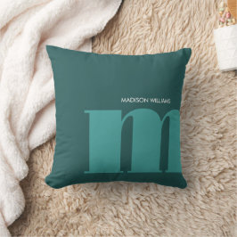 編集可能な刻印カラー パーソナライズド ネーム クッション