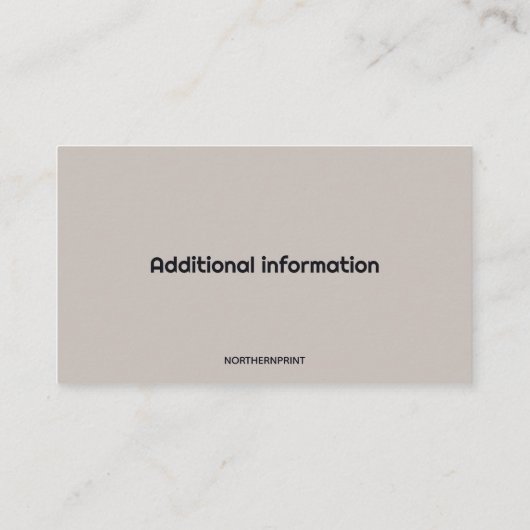 編集可能な医療用品 名刺 (裏面)