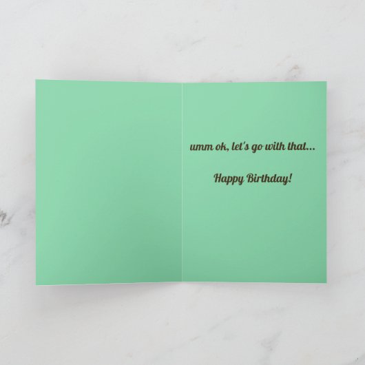 編集可能な古いフクロウと賢いフクロウ カード (内部)