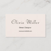 編集可能な名刺テンプレート 名刺 (裏面)