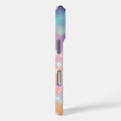 編集可能な名前きらめく《写真》ぼけ味カラフルプリズム Case-Mate iPhoneケース (裏面 / 右)