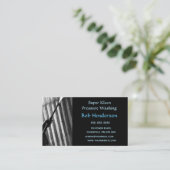 編集可能な圧力洗浄名刺 名刺 (スタンド正面)