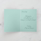 編集可能な地中海のヒトデ カード (内部)