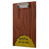 編集可能な大工のクリップボード クリップボード (左)