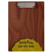 編集可能な大工のクリップボード クリップボード (正面)