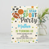 編集可能な子パーティーデザイン 招待状 (スタンド正面)