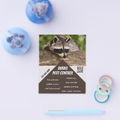 編集可能な害虫駆除 チラシ (シングル)