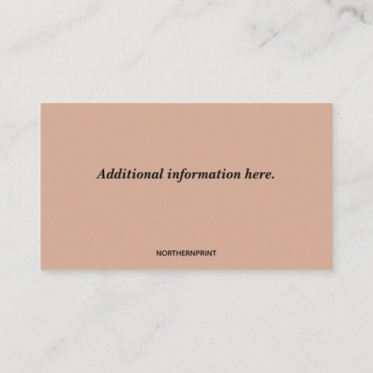 編集可能な家具の修復および修理ビジネス 名刺 (裏面)