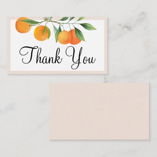 編集可能な小さなかわいこちゃん赤ちゃんシャワーありがとう エンクロージャーカード (正面/裏面)