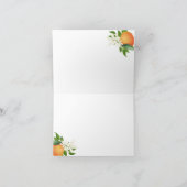 編集可能な小さなかわいこちゃん赤ちゃんシャワーありがとう サンキューカード (内部)