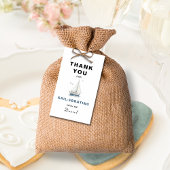 編集可能な帆船航海のメッセージカード ギフトタグ