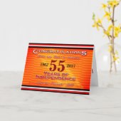 (編集可能な年)ハッピーバースデーT&T独立性 カード (黄色い花)