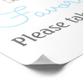 編集可能な引き寄せ記号の印刷 ポスター (角)