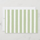 編集可能な恐竜の誕生日パーティーの写真 招待状 (裏面)