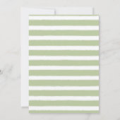 編集可能な恐竜の誕生日パーティー 招待状 (裏面)