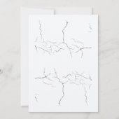 編集可能な恐竜招待状、子供の誕生日パーティー 招待状 (裏面)