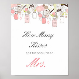 編集可能な推測Mrs Signのキス数 ポスター