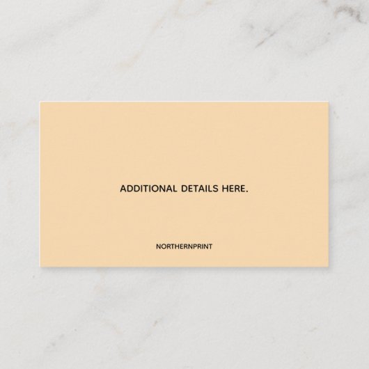 編集可能な敷石舗装 名刺 (裏面)