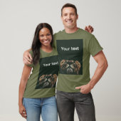 編集可能な文字を持つライオンtシャツプリント tシャツ (ユニセックス)