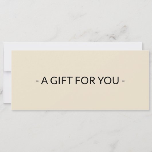 編集可能な新しい自転車ギフト券 招待状 (裏面)