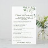 編集可能な新郎の発言 (スタンド正面)