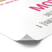 編集可能な映画ポスター母の日プレゼント母 ポスター (角)